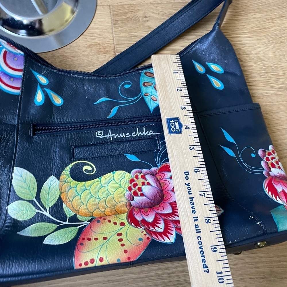 Anuschka painted leather purse - Picture 7 of 9